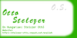 otto stelczer business card