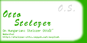 otto stelczer business card